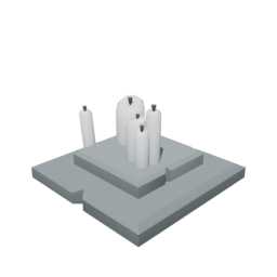 Plaque Candles